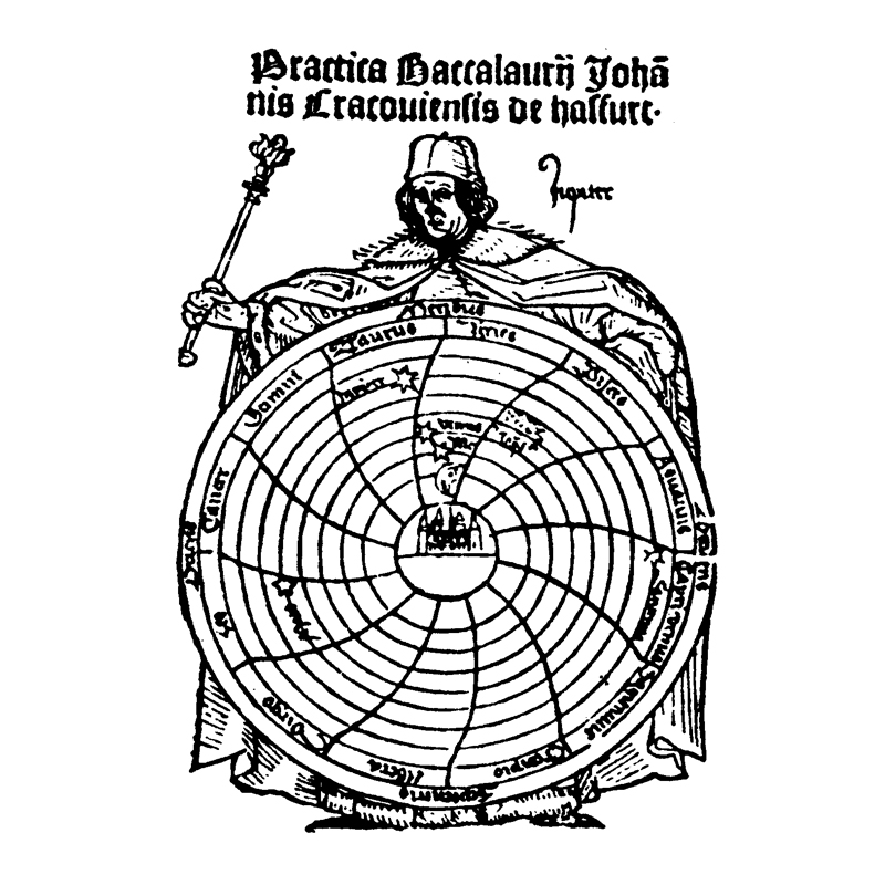 Юпитер — владыка годового круга. Иоганн Гассфурт, 1491 г.